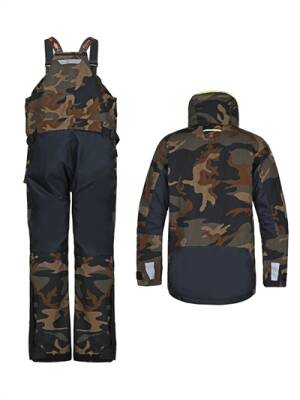 Fujin Pro Angler Off Shore Suit Camo Navy - 3