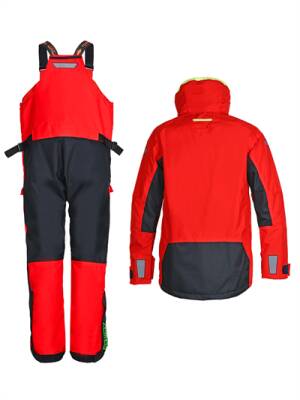 Fujin Pro Angler Off Shore Suit Red Navy - 2