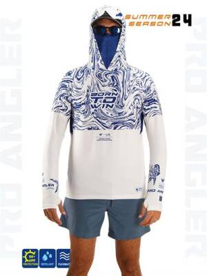 Fujin Pro Angler S24 Buff&Hoodie Izohips Navy - 2