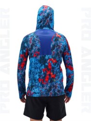 Fujin Pro Angler S24 Buff&Hoodie Red Reef - 4