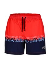 Fujin Pro Angler Short Mayo Scarlet Dark Navy - 2