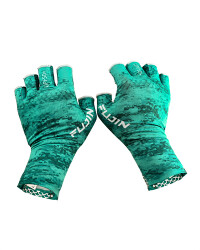 Fujin Pro Angler Summer Gloves Green - 3