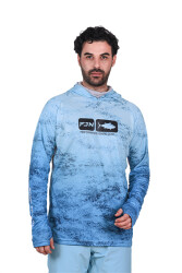 Fujin Pro Angler T-Shirt Blue Wave - 3