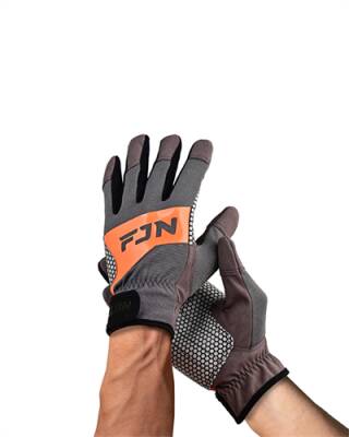 Fujin Pro Angler Trolling Gloves Grey - 2