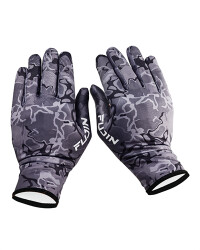 Fujin Pro Angler Winter Gloves Black Camo - 5