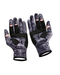 Fujin Pro Angler Winter Gloves Black Camo - 6