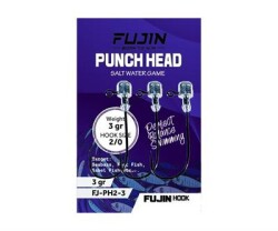 Fujin Punch Head Jighead FJ-PH #2/0 - 3