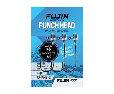 Fujin Punch Head Jighead FJ-PH #1/0 - 3