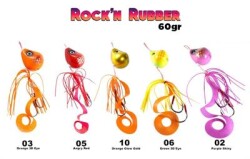 Fujin Rock'n Rubber 60gr Tai Rubber Set - 1