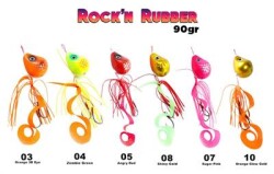 Fujin Rock'n Rubber 90gr Tai Rubber Set - 1