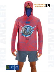 Fujin Rolla S24 Buff&Hoodie Swordfish Red - 1