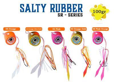 Fujin Salty Rubber 100gr SR Serisi Tai Rubber Set - 1