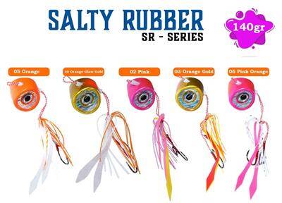 Fujin Salty Rubber 140gr SR Serisi Tai Rubber Set - 1