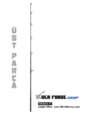 Fujin SeaForce 200cm 200-400gr Üst Parça - 1