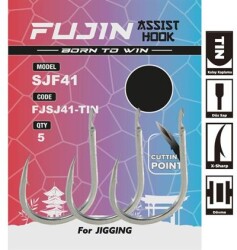 Fujin SJF41 TIN Düz Assist Kancası - 1