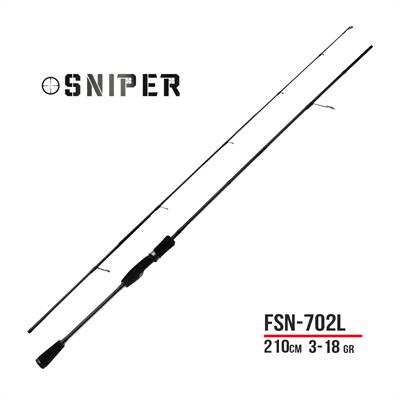 Fujin Sniper 210cm 3-18gr Light Spin Kamış FSN-702L - 1