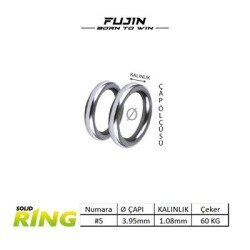 Fujin Solid Ring Halka 5 No - 1