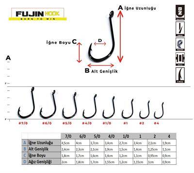 Fujin SSW Delikli Kaynaklı Çapraz Octopus Kancası - 2