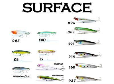 FUJIN Surface Minnow SF-90SW Maket Balık - 1