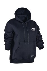 Fujin Tuna Hoodie Black Sweatshirt Kadın - 1