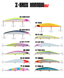 Fujin Z-Bass Minnow 125F 21gr Maket Balık - 1