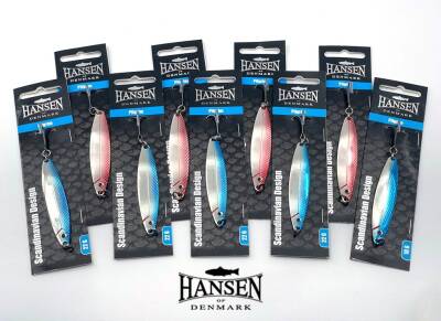 Hansen Pilgrim 8.9cm 28g Silver/Blue Kaşık - 3