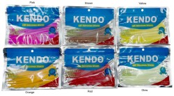 Kendo 10 cm Lrf Silicones Worm (Kokulu) 10 adet - 2