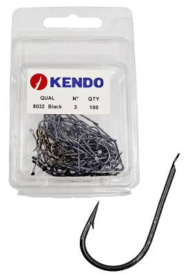 Kendo 8032 Black Nickle 3 100 Adet Olta İğnesi - 1