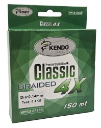 Kendo Classic 4X 150m Apple Green Örgü İp - 1