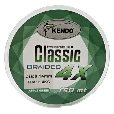 Kendo Classic 4X 150m Apple Green Örgü İp - 2