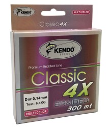 Kendo Classic 4X 300m Multicolor Örgü İp - 1