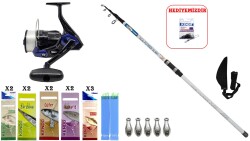 Kendo Sea Power 4.20m 100-250gr & Okuma Fin Chaser Blue 6000 SURF SET - 1