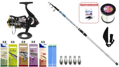 Kendo Sea Power 4.20m 100-250gr & Remixon Monster 7000 SURF SETİ - 1