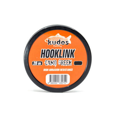 Kudos Hooklink Camo Green 20m 25 Lb. - 1