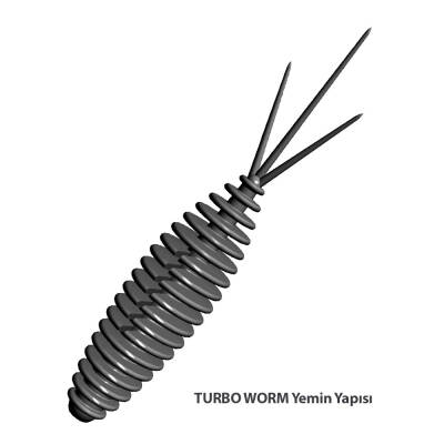 Libra Lures Turbo Worm Cheese Suni Yem - 7