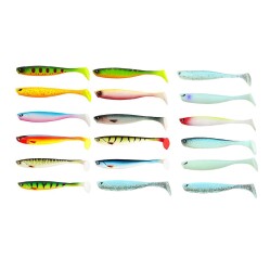 Lucky John Basara 3D Soft Swim 2.5'' (6.35 cm) 8P Silikon Yem - 1