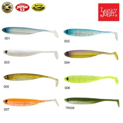 Lucky John Makora 3D Shad Tail 5'' (12.7 cm) 4P Silikon Yem - 3