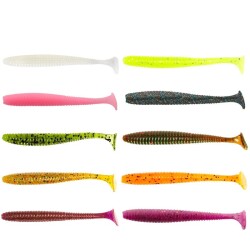 Lucky John S-Shad Tail 2.8'' (7.11 cm) 7P Silikon Yem - 2