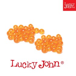 Lucky John Turuncu Silikon Somon Havyarı 6 mm 60 Adet - 2