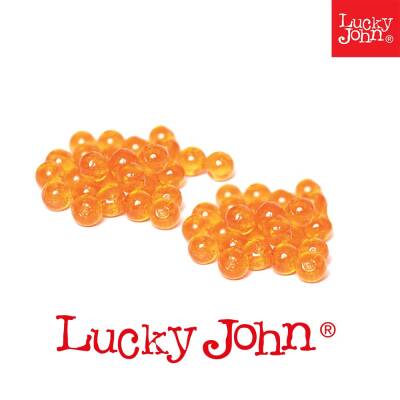 Lucky John Turuncu Silikon Somon Havyarı 6 mm 60 Adet - 2