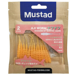 Mustad Aji Worm Naf-Naf Sahte Kurt - 8