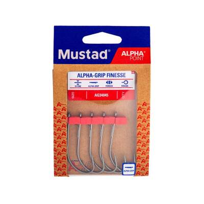 Mustad Alpha Point Alpha-Grip Finesse AG34045 Olta İğnesi - 3