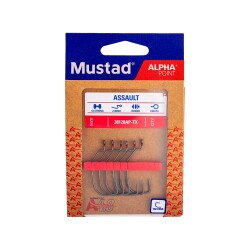 Mustad Alpha Point Assault Wide Gap 38120AP Olta İğnesi - 3