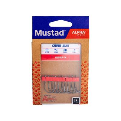 Mustad Alpha Point Chinu Light 10021AP Olta İğnesi - 3