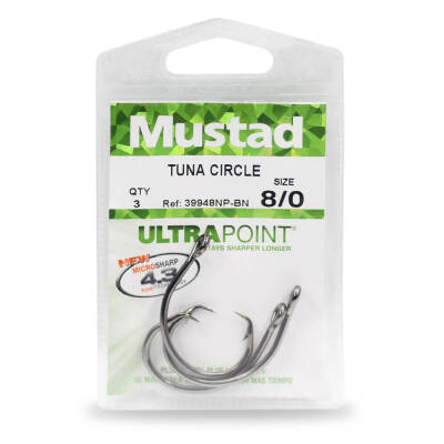 Mustad Circle Wide Gap 39948NP-BN Olta İğnesi - 3