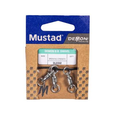 Mustad Demon Ball Bearing Swivel DLSS02 Bilyalı Fırdöndü - 2