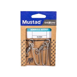 Mustad Demon Bilyalı Klipsli Fırdöndü DLSS004 - 2