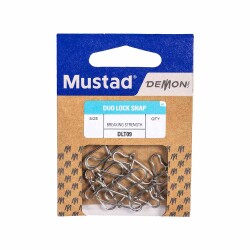 Mustad Demon Çift Kilitli Klips DLT09 - 2