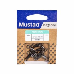 Mustad Demon Power 3-Way Swivel DLT05 Fırdöndü - 2