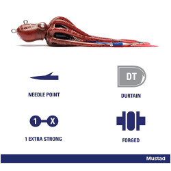 Mustad Inkvader Octopus Jig Sahte Yem - 6